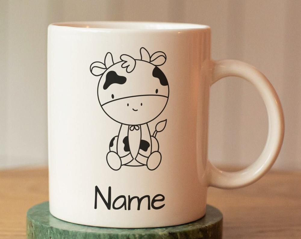 Personalized Giraffe Mug With Name Custom Name Mug Giraffe Children's Cup Gift