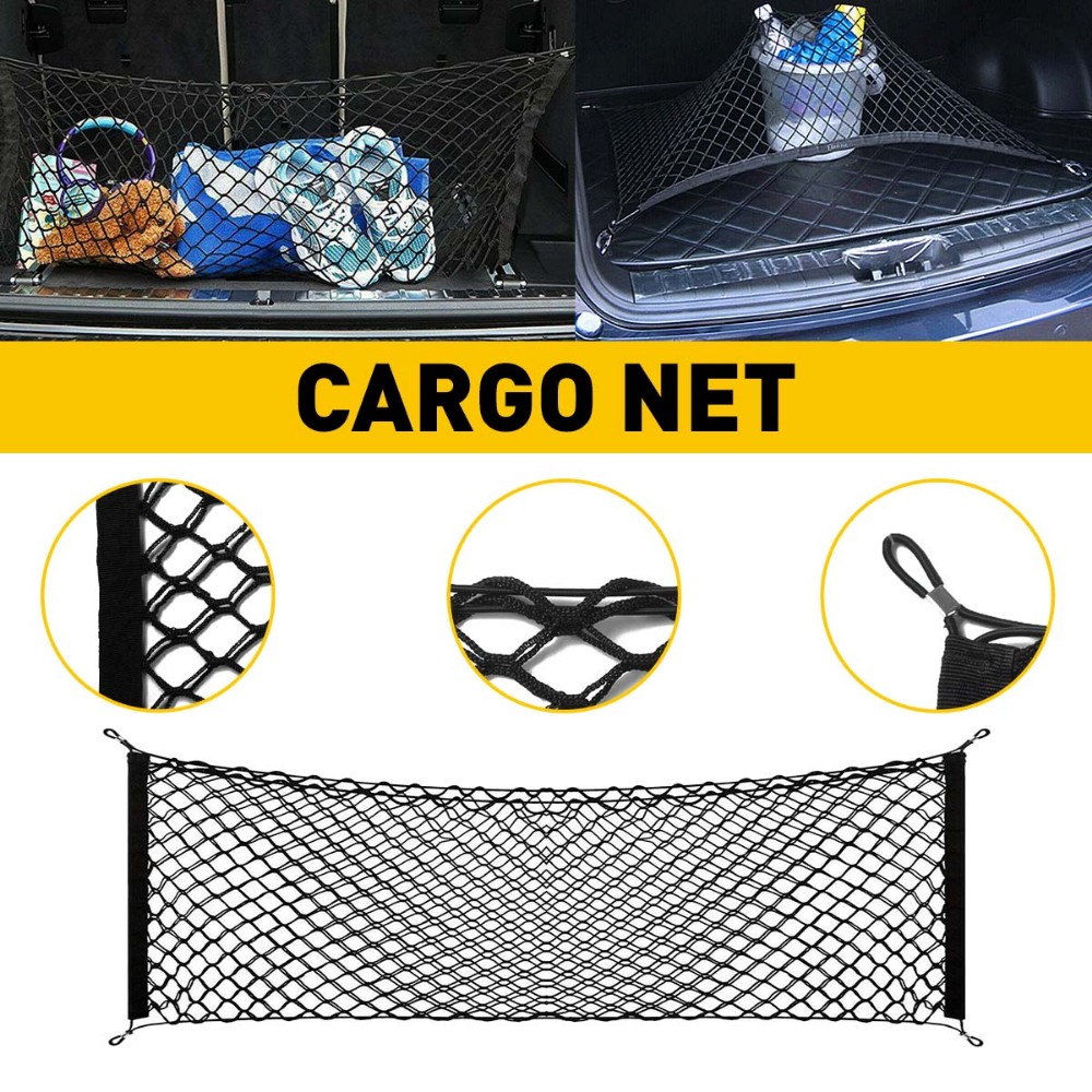 SUV TRUCK Accessories Envelope Style Trunk Cargo Net Storage Universal Organizer