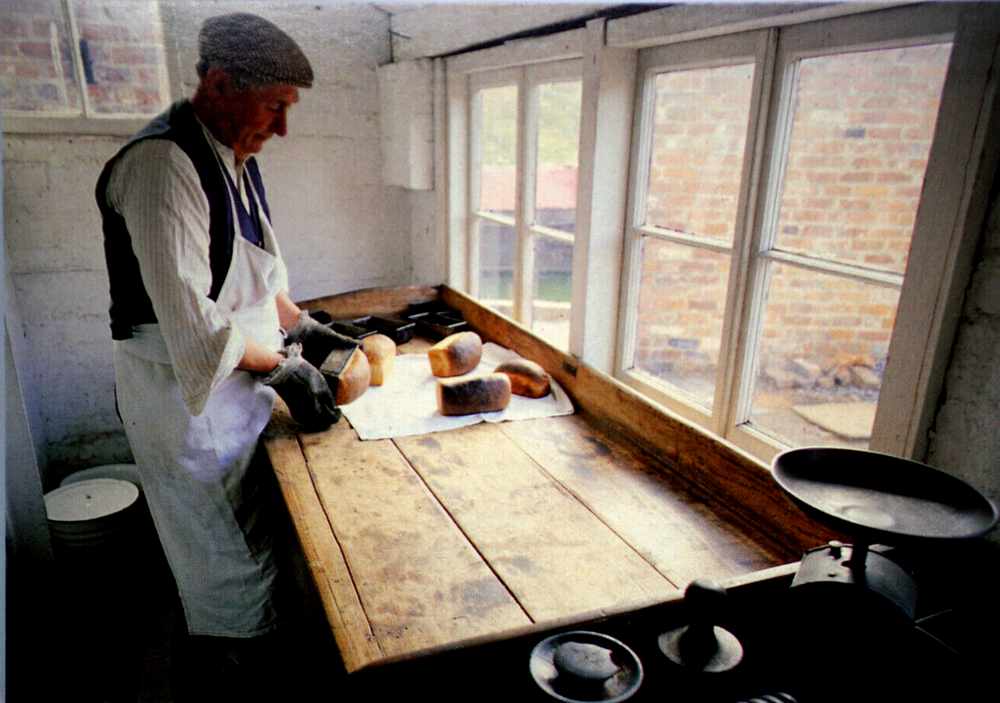 Postcard The Old Bakehouse At The Black Country Museum Victorian Bred Dudley
