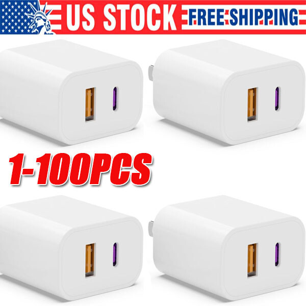 20W USB-C Fast Charger Block for iPhone 11 13 15 16  