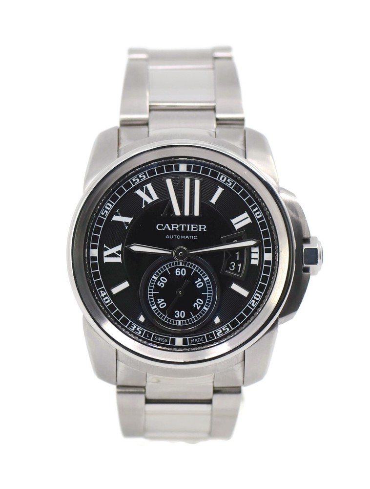 Cartier Calibre Stainless Steel Watch W7100016