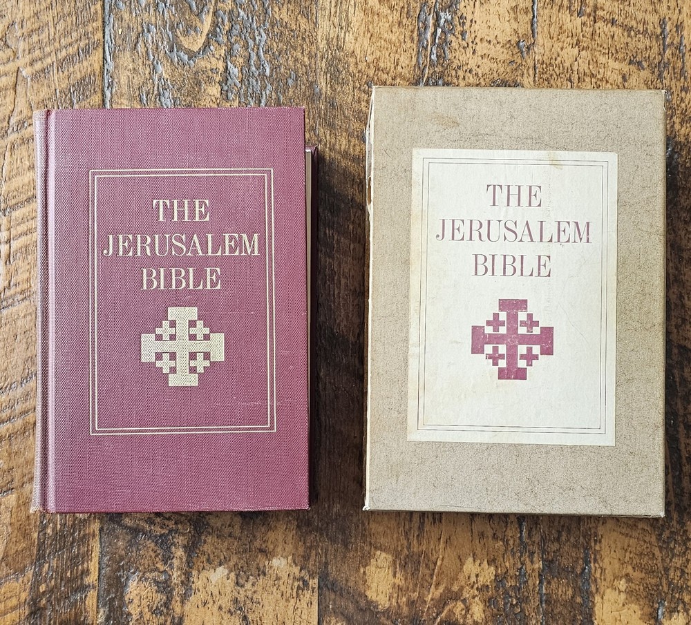 Jerusalem Bible (With Slip Cover)  1966 Ed. with Maps