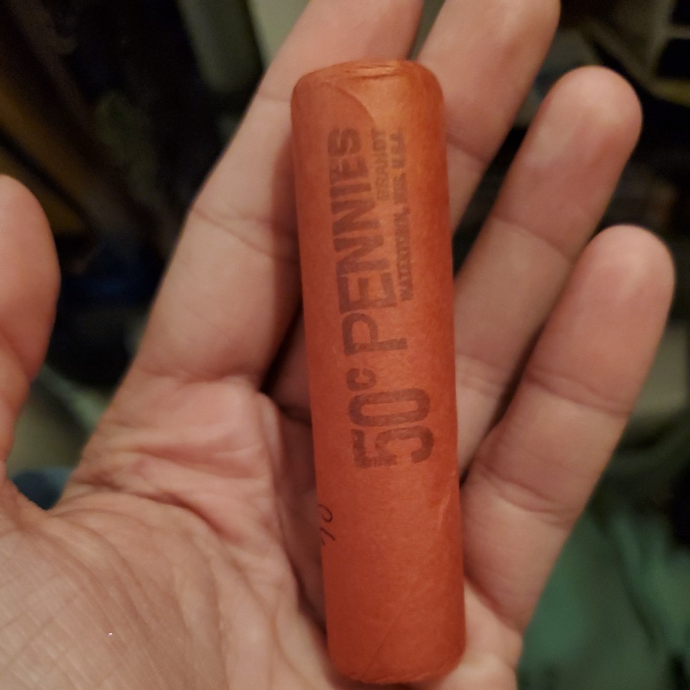 1970-P Lincoln Cent Roll Beautifully Toned BU Condition