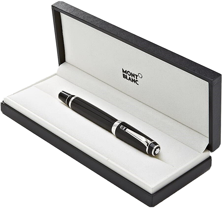 Montblanc Boheme Noir Platinum  Rollerball Pen Prime Day Sale Choicest Gifts-image