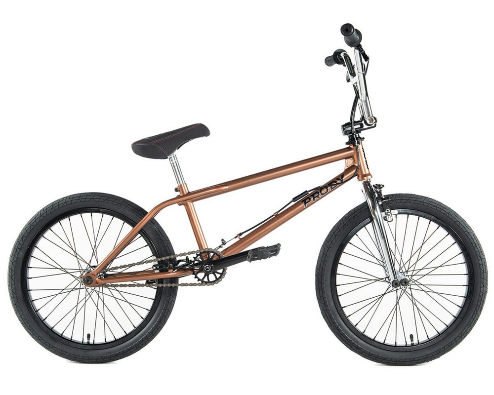 Colony Prody Elite 20 Matte Bronze Chrome BMX Bike 20.6 Toptube