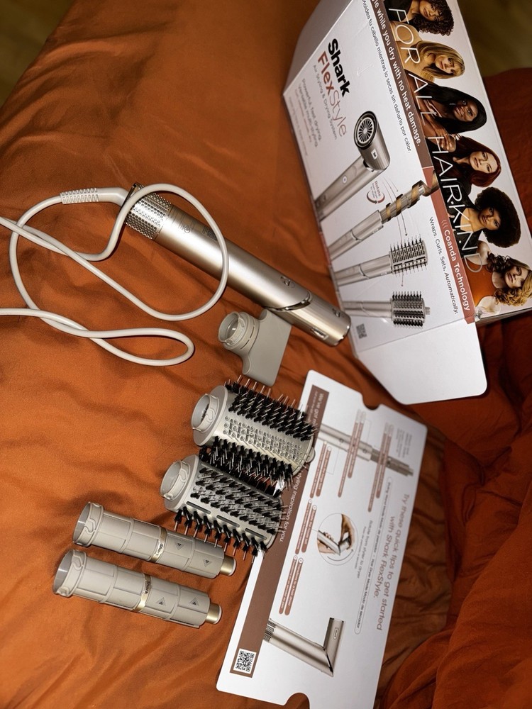 Shark Flex Style 1300W Air Styling & Drying System - Stone (HD430)