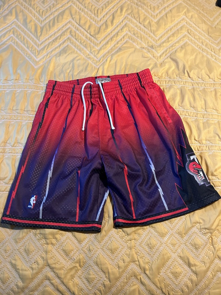 Mitchell & Ness Toronto Raptors Hardwood Classics Men's Basketball Shorts Purple