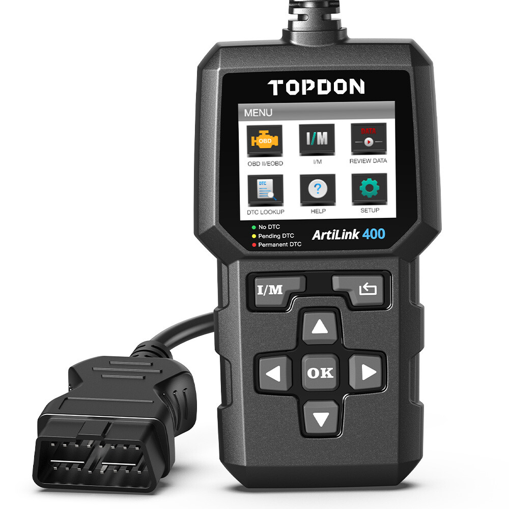 TOPDON AL400 OBD2 Scanner Code Reader OBD II Check Engine Car Diagnostic Tool