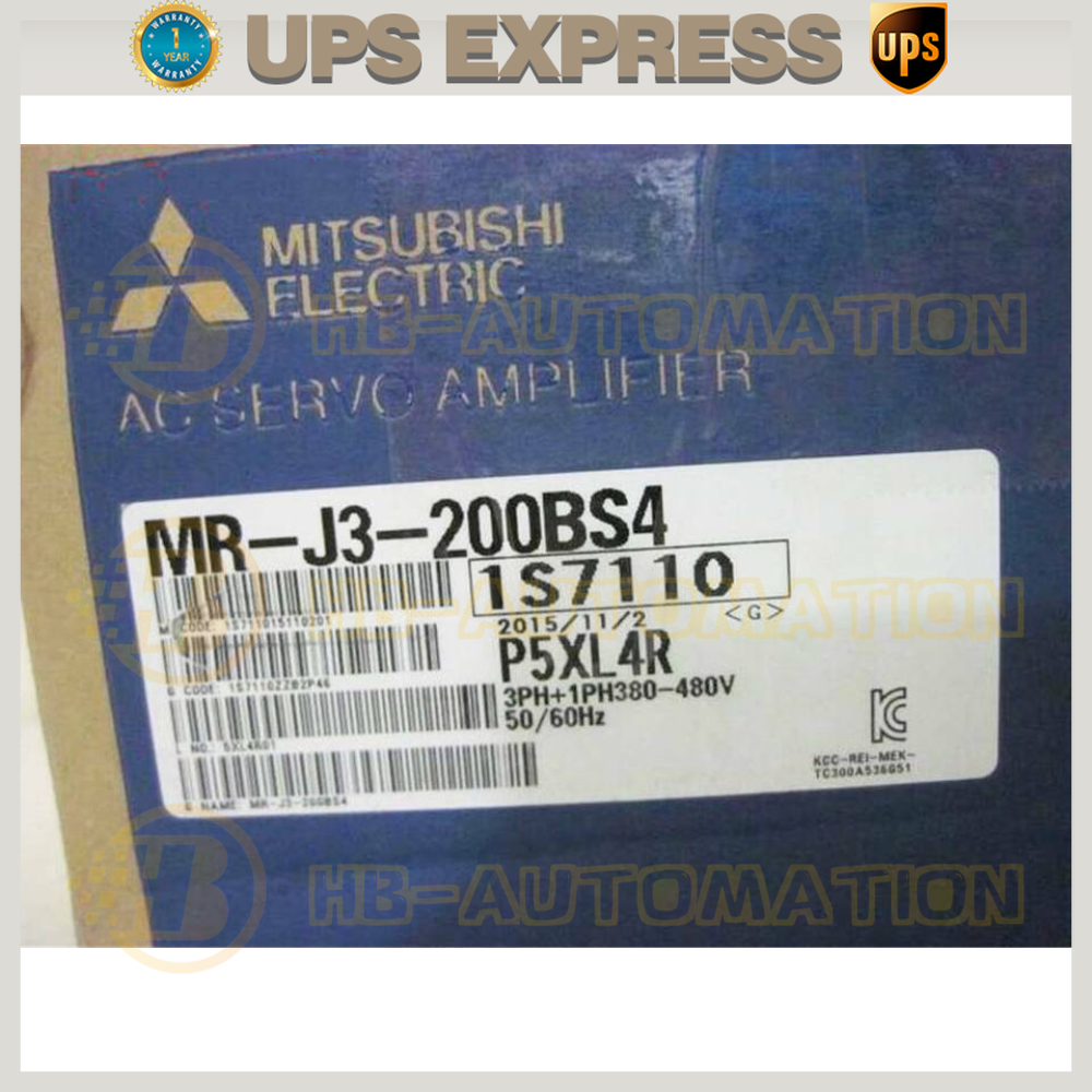 MR-J3-200BS4 Mitsubishi AC Servo Drive Brand-New in Box 1PC Spot Goods