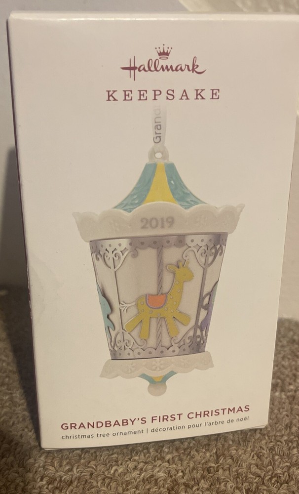 Hallmark Keepsake Ornament Grandbaby’s First Christmas 2019