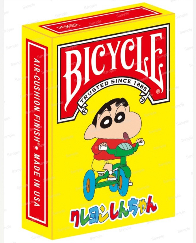 Shin chan Anime Art Bicycle Playing Cards Featuring Crayon Shinnosuke Japan