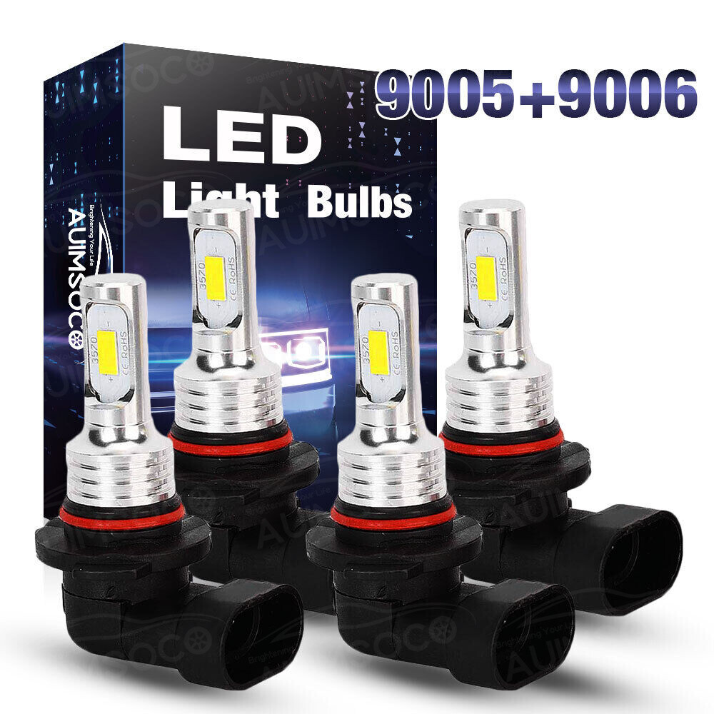 Para For Toyota Corolla 2009 2010 2011 2012 Combo LED faro + luces 4x