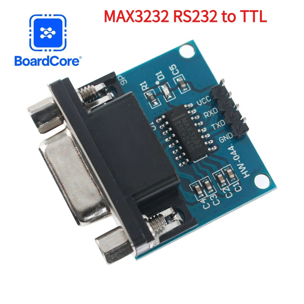 MAX3232 RS232 to TTL Converter Module with DB9 Female for Arduino MAX232 Chips