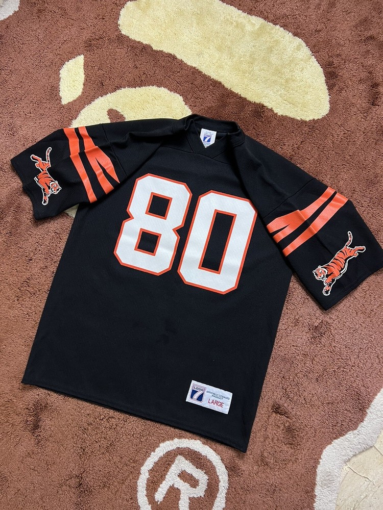Rare Vintage Logo 7 Cincinnati Bengals Peter Warrick NFL Jersey L Burrow Nike