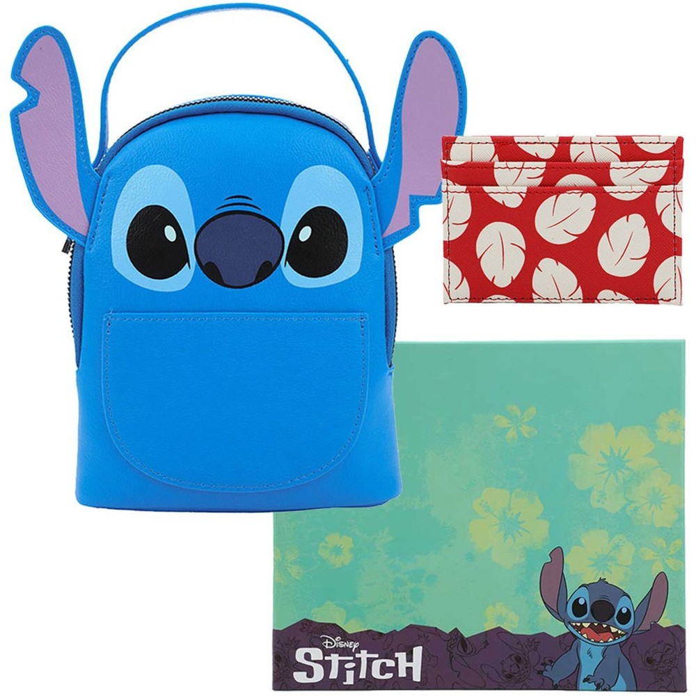 Stitch Wristlet and Card Wallet Gift Box Set - Lilo & Stitch-image