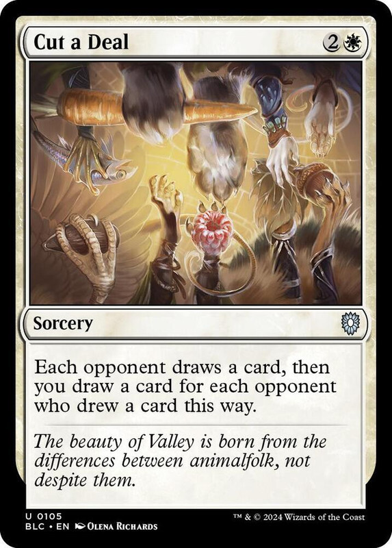 Cut a Deal MTG BLC 0105 Uncommon Near Mint Trading Card