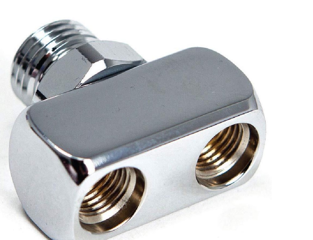 DXDivers Scuba Diving Low Pressure Hose Splitter Male Regulator to Female 2 L...