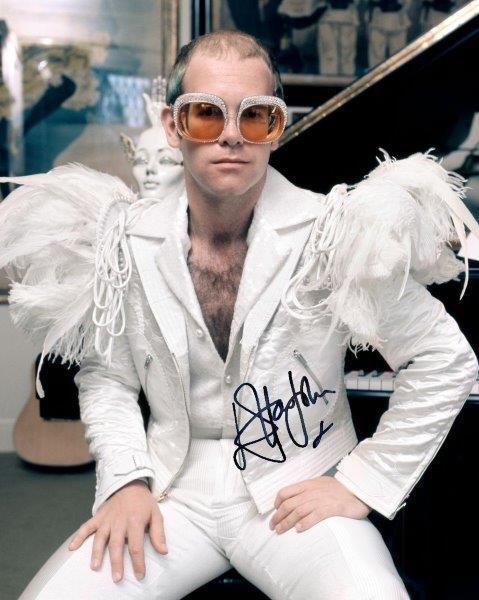 REPRINT - ELTON JOHN Autographed Signed 8 x 10 Photo Poster Man Cave Rocket Man