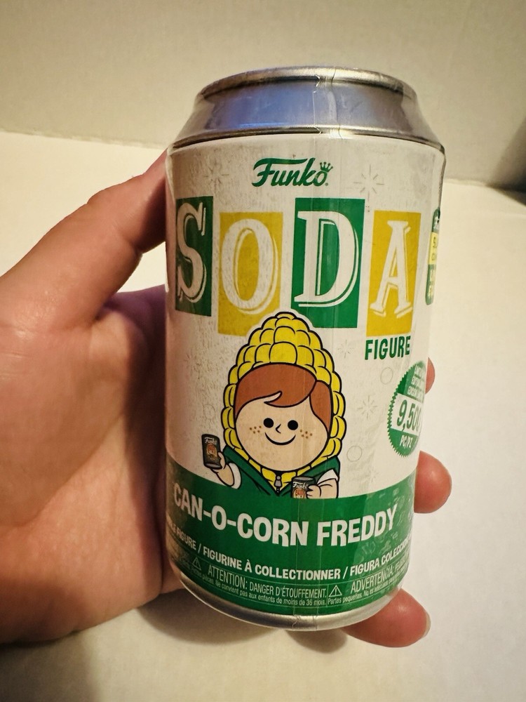 Funko Soda Can-O-Corn Freddy 2024 Summer Convention Exclusive