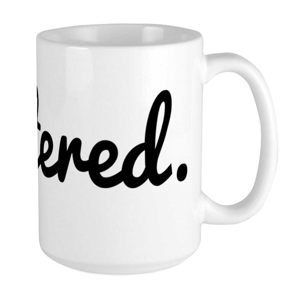 CafePress Unfiltered Coffee Mug, Large 15 oz. White Coffee Cup (78188556)