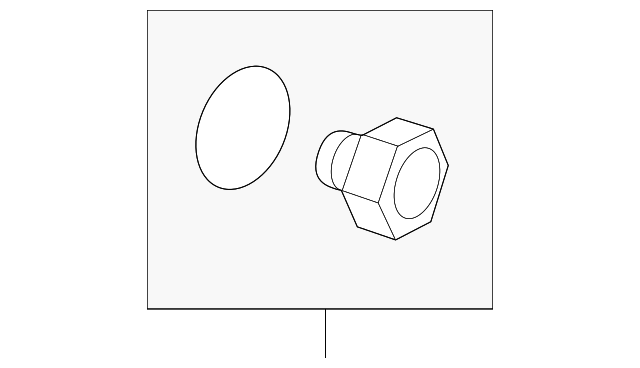 Genuine GM Turbocharger Coolant Return Pipe Fitting 12676405