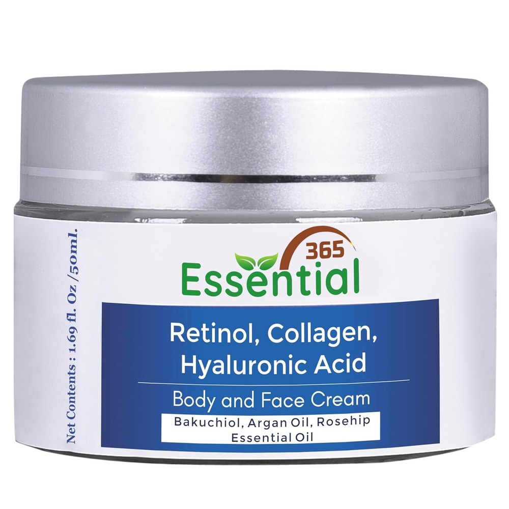 Retinol Face Moisturizer, Collagen Skin Care | Hyaluronic Acid Face Cream | Hydr