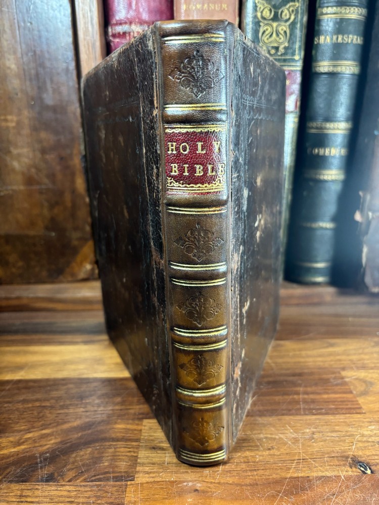 1628/1666 KJV Composite Bible With Inscriptions