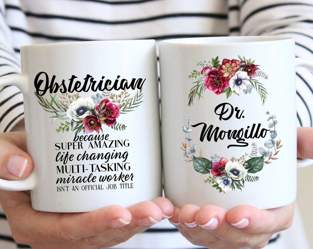 Personalized Obstetrician Gift For Women L Retirement Thank You Appreciation