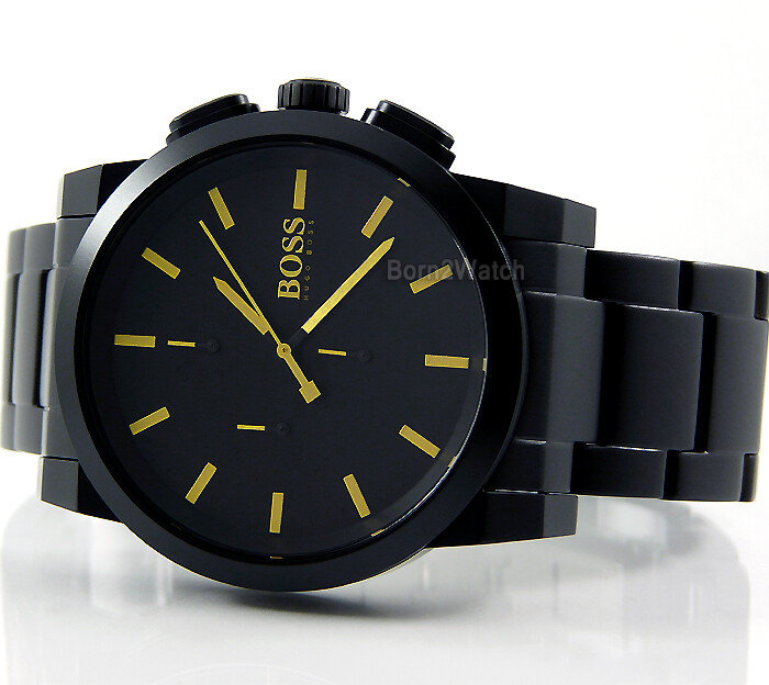 HUGO BOSS 1513276 MEN CHRONOGRAPH JAPAN MOVEMENT 46mm *SUPER CLEARANCE SALE*-image