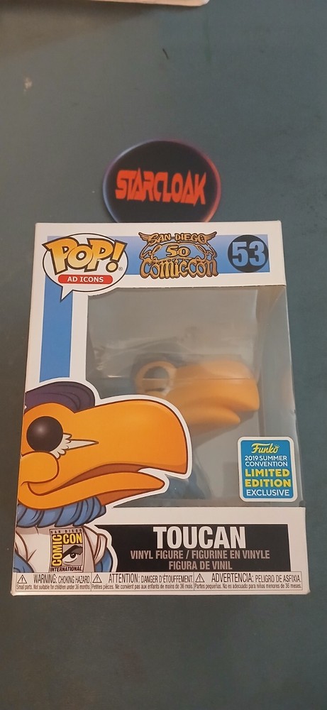 Funko Pop! Vinyl: Ad Icons - Toucan - San Diego Comic Con Funko (Exclusive) #53