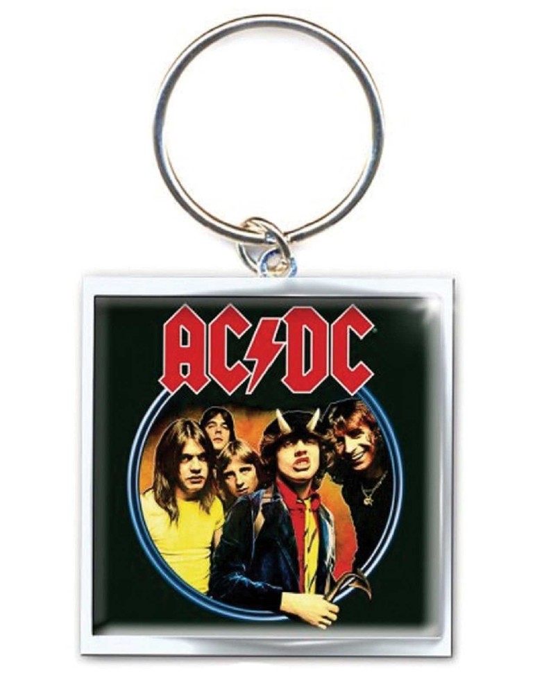 AC/DC Keyring Keychain Highway to Hell band logo new Official Size One Size