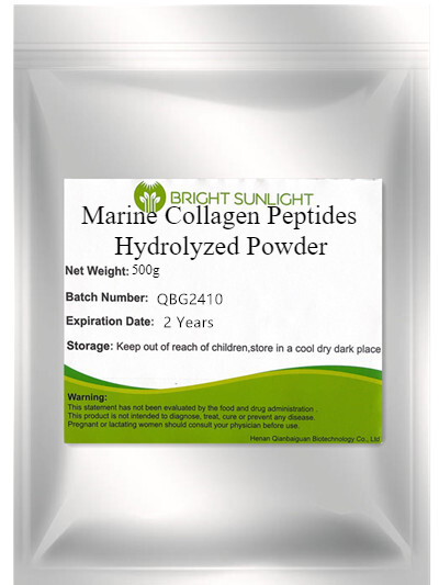 500g Pure Hydrolyzed Marine Collagen Peptides for Healthy Skin