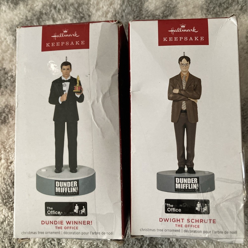 Hallmark The Office Dundie Winner Dwight Schrute Keepsake Ornament with Sound 2023