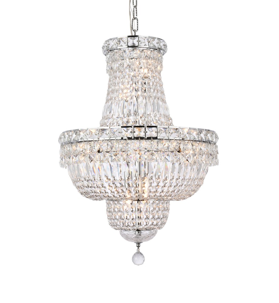 Elegant Lighting V2528D18/RC Tranquil 12 Light 18