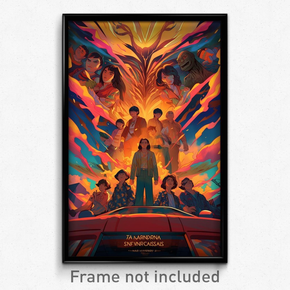 Retro Indonesian Film Poster - Busy Entrance Art Print