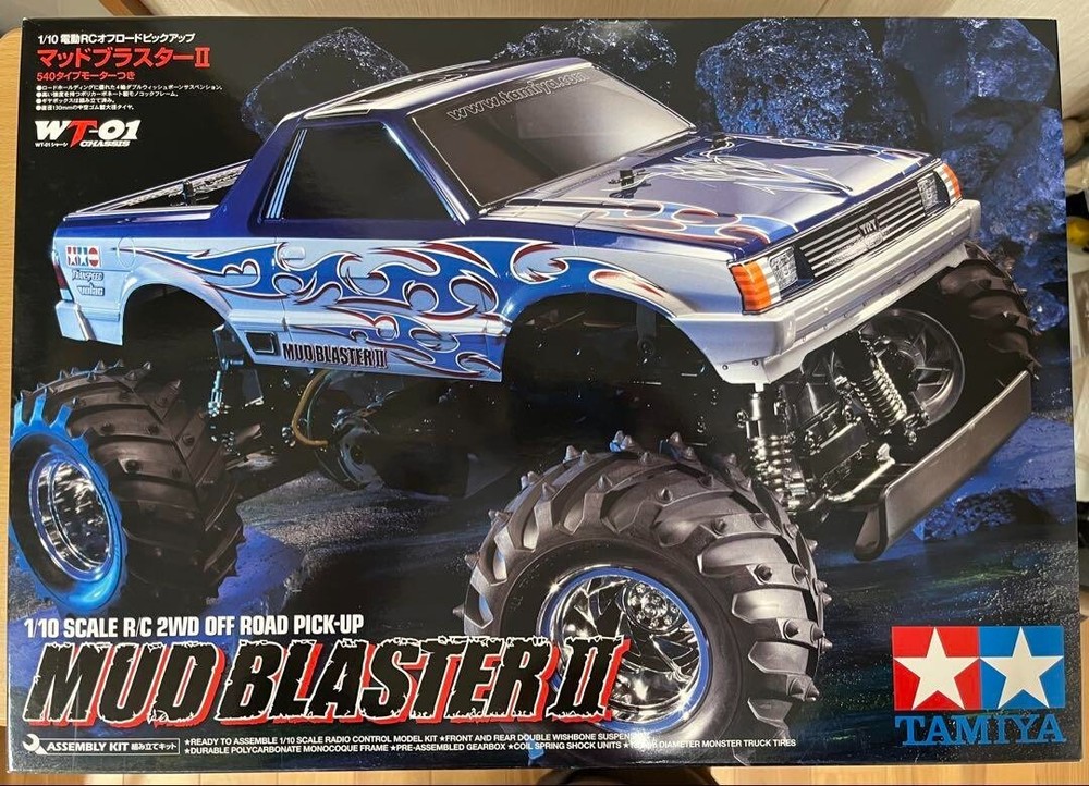 TAMIYA 1/10 MUDBLASTER II WT-01 RC off-road truck kit