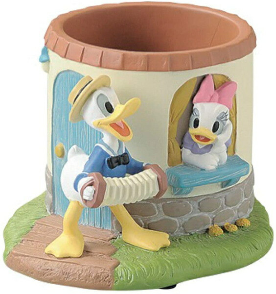 Donald & Daisy Planter compact size garden series Seto Craft Disney JPN New F/S