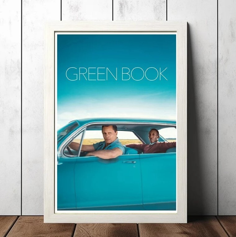 Green Book Movie Poster Classic Wall Art Film Print