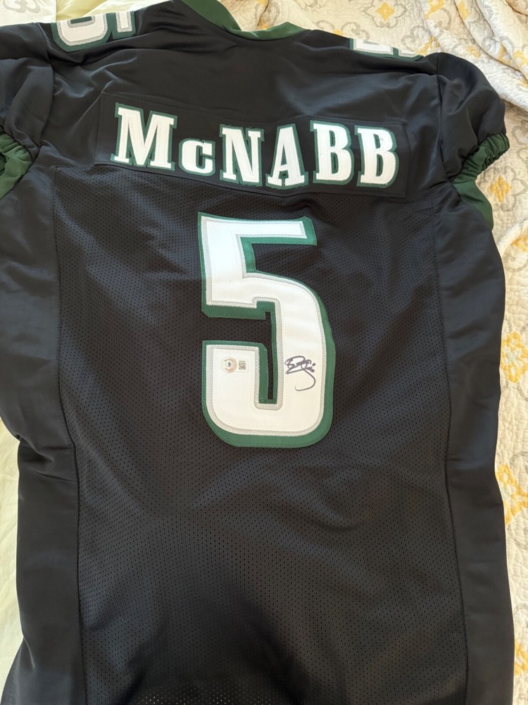 Donovan Mcnabb jersey authgraph