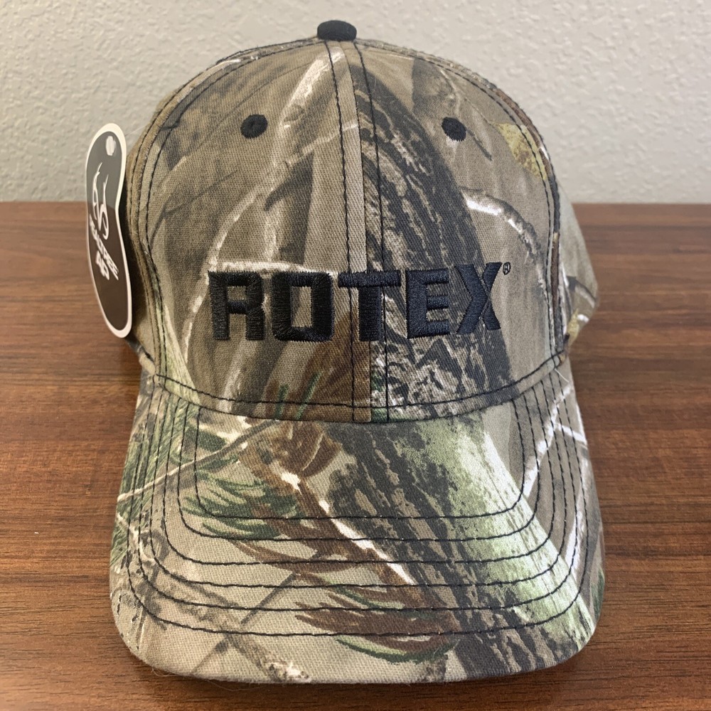 Realtree Rotex camouflage hook & loop adjustable cap, new with tags