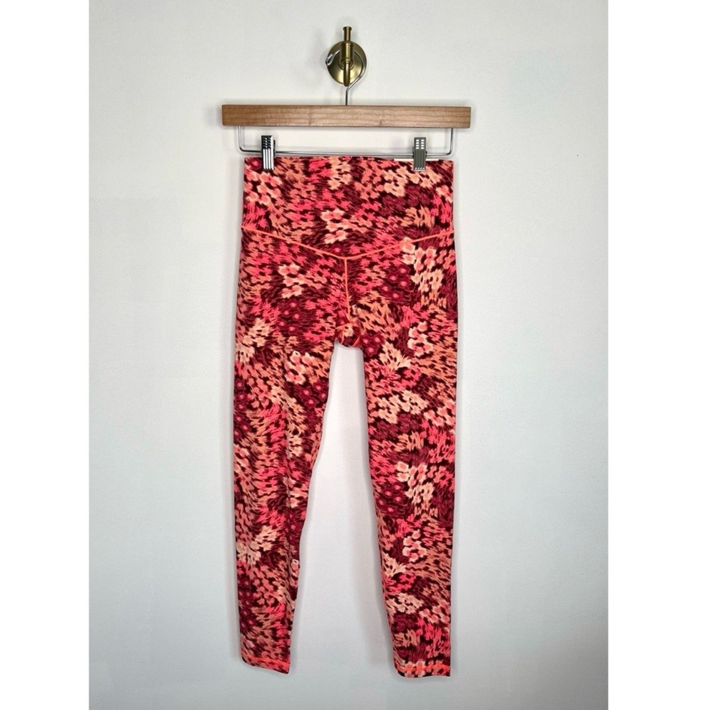 NWT OFFLINE Aerie Real Me Xtra Legging Pink Pattern Sz M