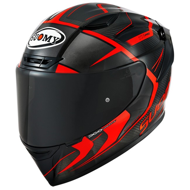 Suomy TX-PRO Advance Carbon Full Face Helmet - Red, XL KTTX0003-XL