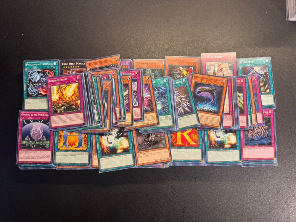 YU-GI-OH Bulk Lot 1500 Ct Yugioh card game. Common, Uncommon, & Rare. Non-Foil
