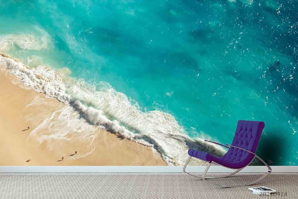 3D Sea Beach Landscape Wall Murals Wallpaper Murals Wall Sticker 8