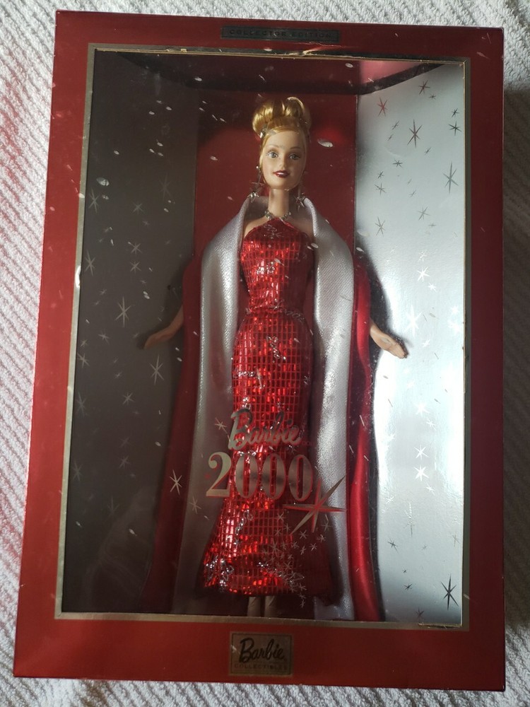 2000 New Years Collector Edition Barbie Doll by Mattel 27409-image