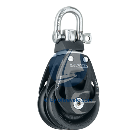 Harken 45mm Aluminum Element Double Block - Swivel - Robust and Corrosion-Res...-image