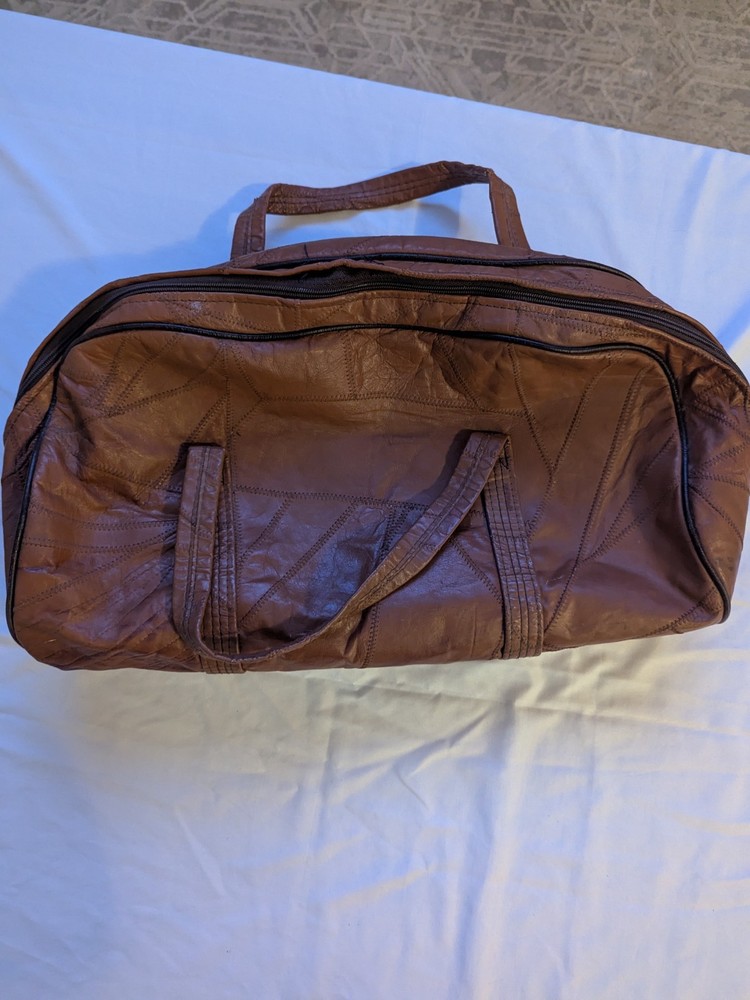 Jiffy Travel  Custom Luggage Bag - Made in the USA - Vintage.