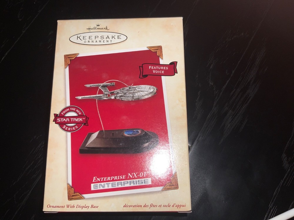 Hallmark Star Trek The New Series Enterprise NX-01 Ornament 2002 NIB  106