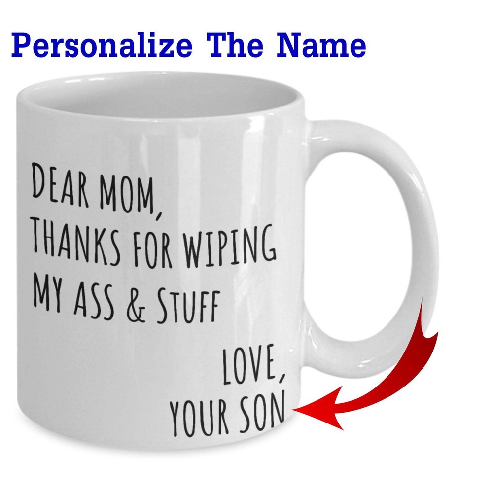 Personalized Mom Coffee Mug Gift From Son Mom Birthday Gift From Daughter