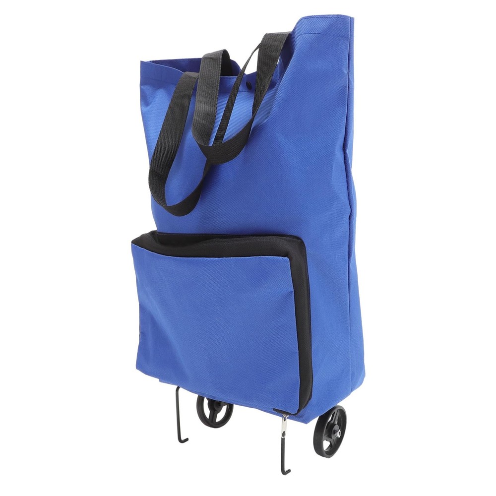 Tug Bag Shopping Bag Large Folding Shopping Bag Laundry Utility Cart Vegetabl...